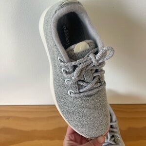 Allbirds Women's Athletic Shoes in Gray and Cream